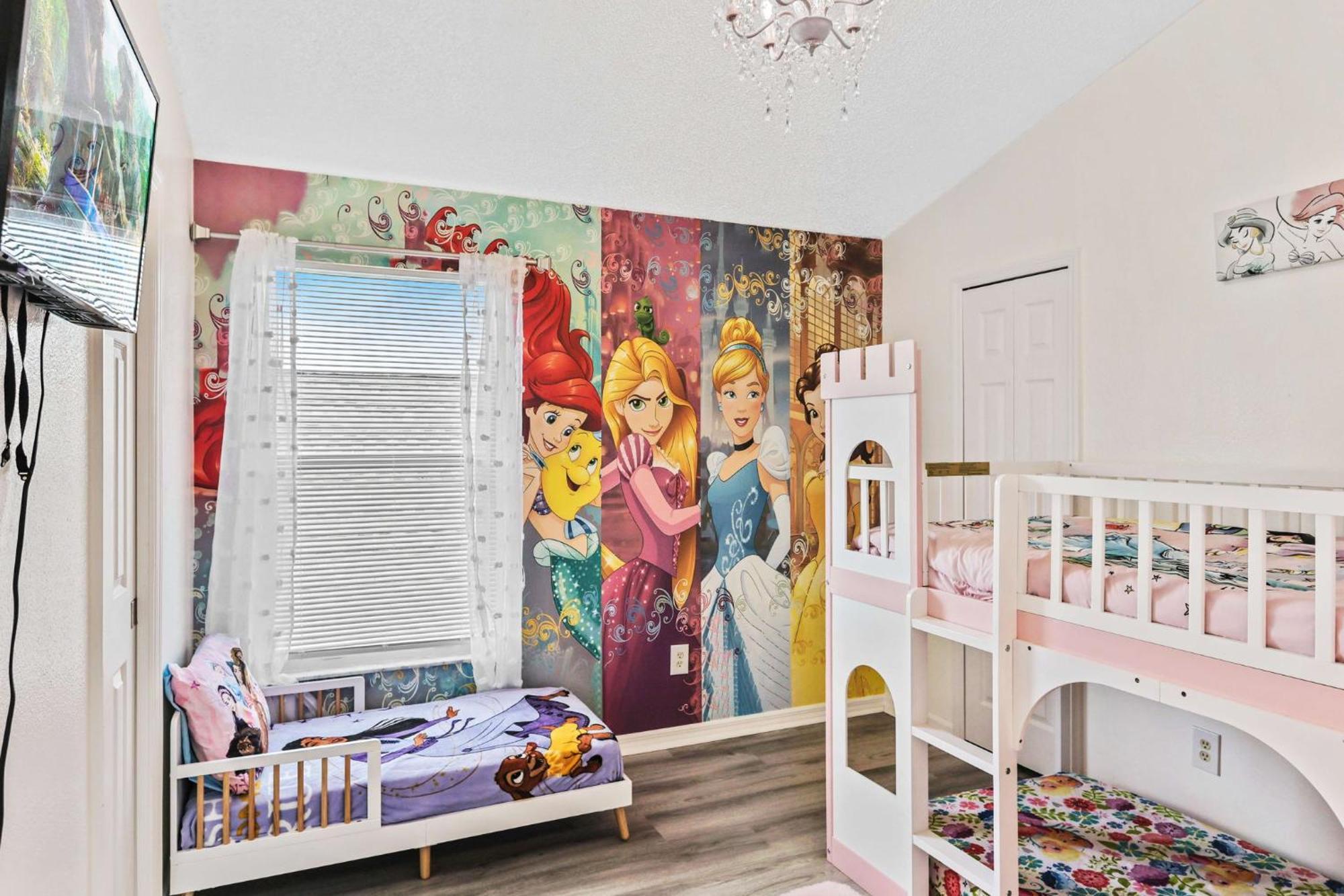 Beautiful 5Br 4 Baths Themed Home Near Disney And Universal, Private Pool, Gameroom, Baby Crib And More Kissimmee Zewnętrze zdjęcie