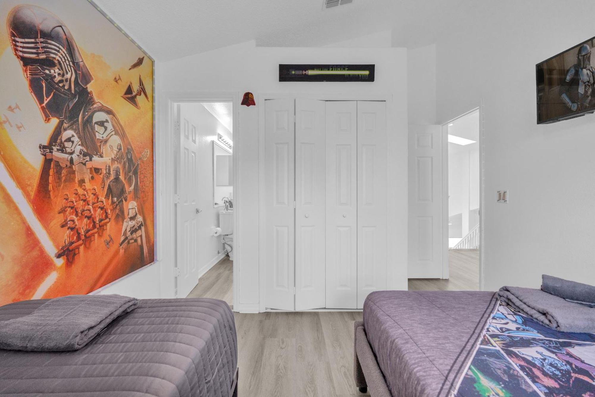 Beautiful 5Br 4 Baths Themed Home Near Disney And Universal, Private Pool, Gameroom, Baby Crib And More Kissimmee Zewnętrze zdjęcie
